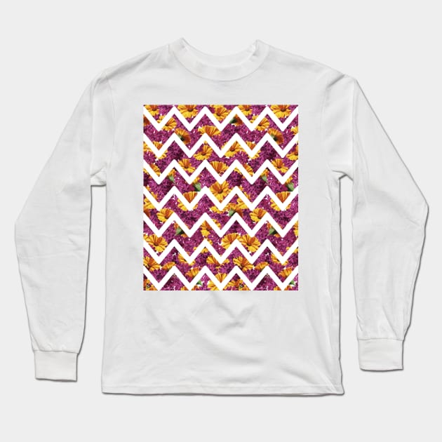 Chevron Summer Long Sleeve T-Shirt by Tobe_Fonseca